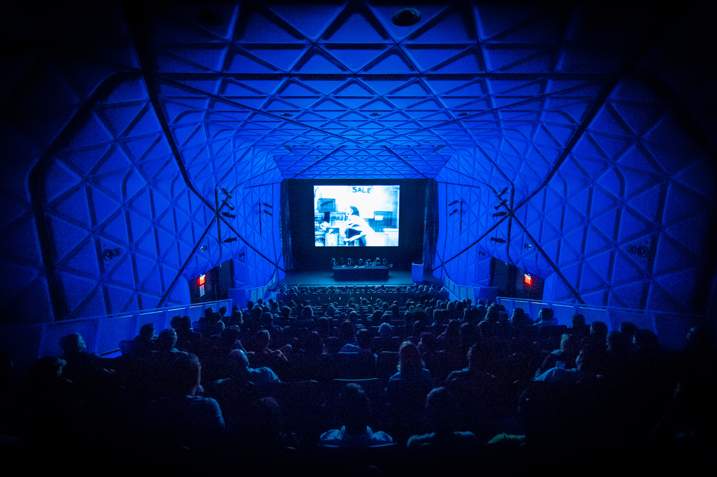 Screening in the theater