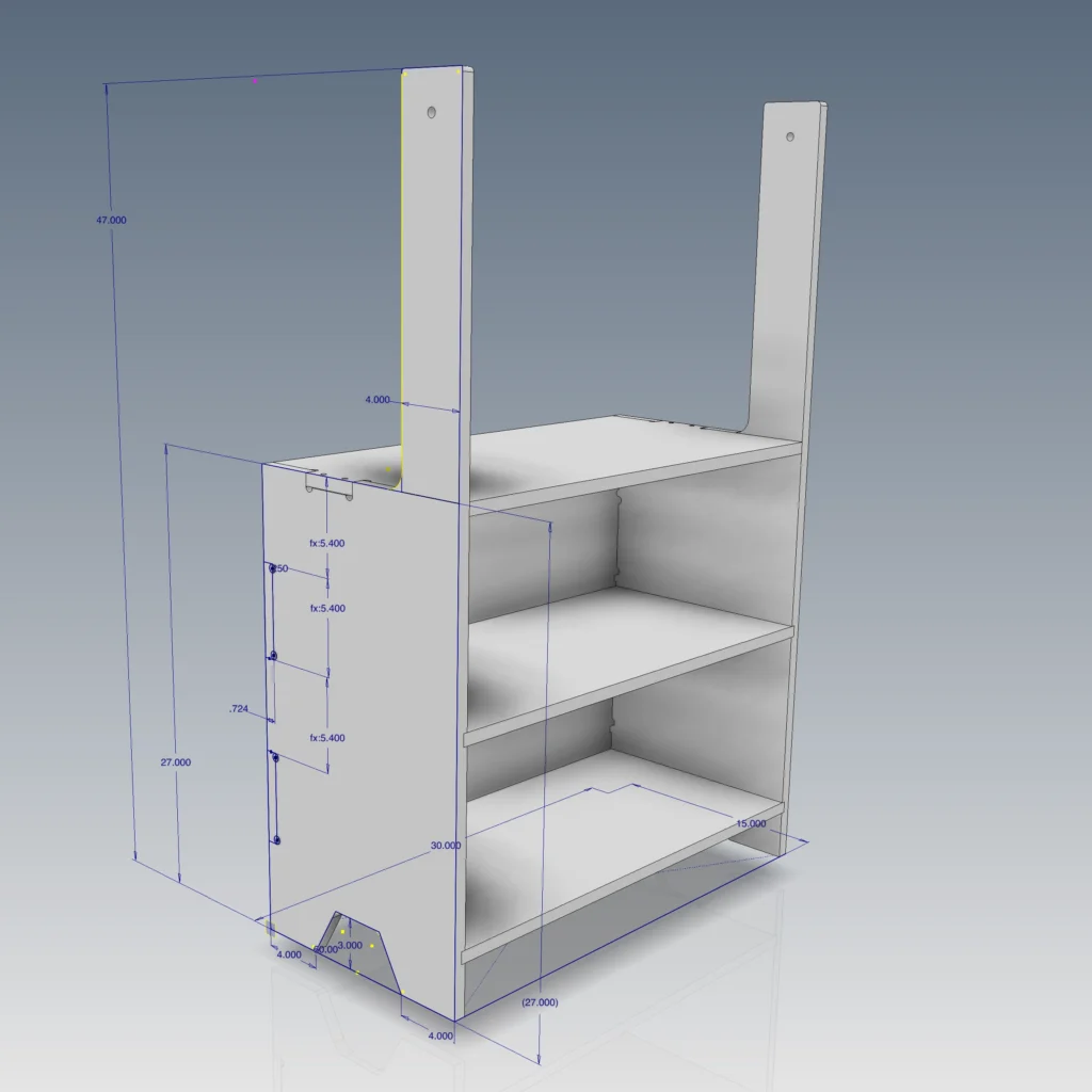 3D production model